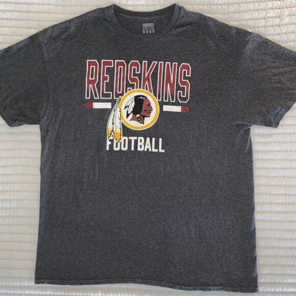 Junk Food Washington Redskins Gray NFL Graphic Tee XL - Picture 1 of 3